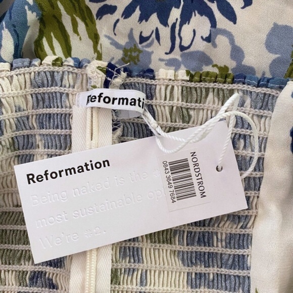 NEW Reformation Zoey Top Lucca 8 - Picture 8 of 17